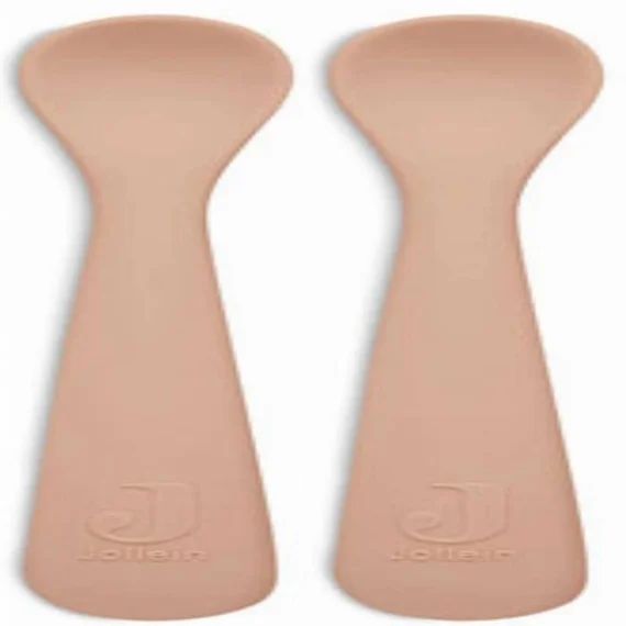 Cuillère Souple Silicone Rose Pale (2pcs) Rose