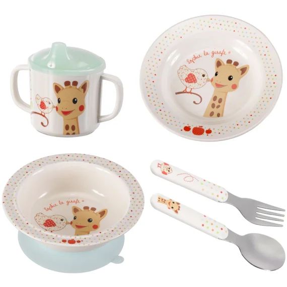 Coffret repas Kiwi de  (5 pièces)