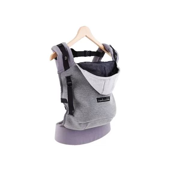 Porte bébé HoodieCarrier gris flanelle