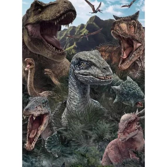 Puzzle – Nathan – Jurassic World 3 – Animaux – 150 pièces – Mixte marron