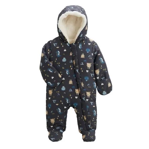 Combi Pilote Little Funny Gris