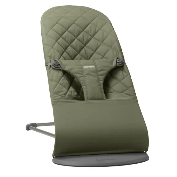 Transat Bliss – Vert foncé / Tissé, matelassage Classique / Gris foncé