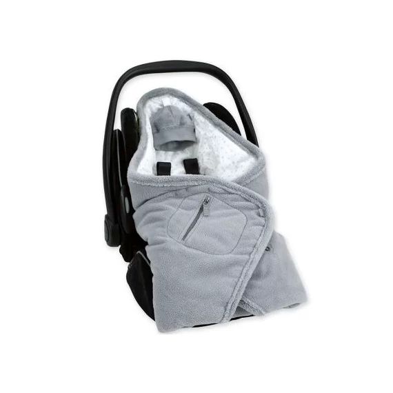 Couverture nomade Biside Stary frost softy petites étoiles (90 x 90 cm)