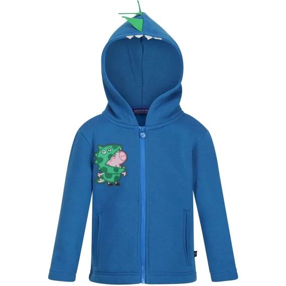 Veste À Capuche Coton Peppa Pig Bleu Vif