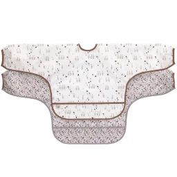 Lot De 2 Bavoirs Manches Longues Multi-coloured