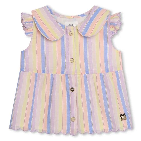 CARREMENT BEAU Blouse sans manche rayée Fille Indéterminé