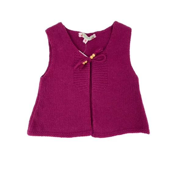 Gilet laine fille 18 mois