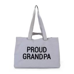 Sac à Langer Childhome Grandpa Bag – Canvas Gris
