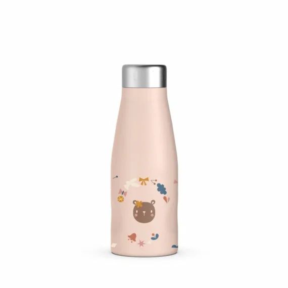 Gourde Inox Into The Forest 350 Ml Rose