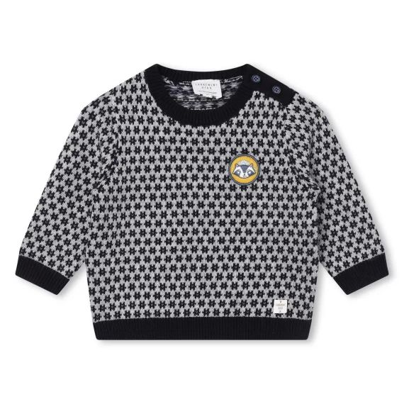 Pull en tricot Garçon Gris