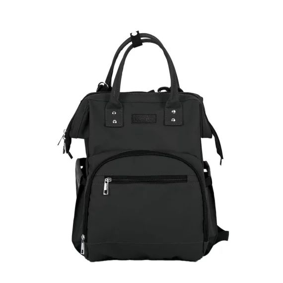 Sac À Dos À Langer + Matelas De Change Noir