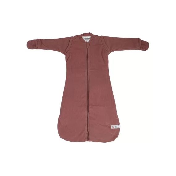 Gigoteuse chaude à manches Hopper Rib rose TOG 3,3 (80 cm)