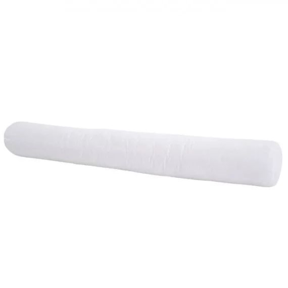 Bleu Calin Traversin Le Coton Bio – Confort Moelleux – Polochon Enveloppe 100% Coton Bio – 140cm Blanc