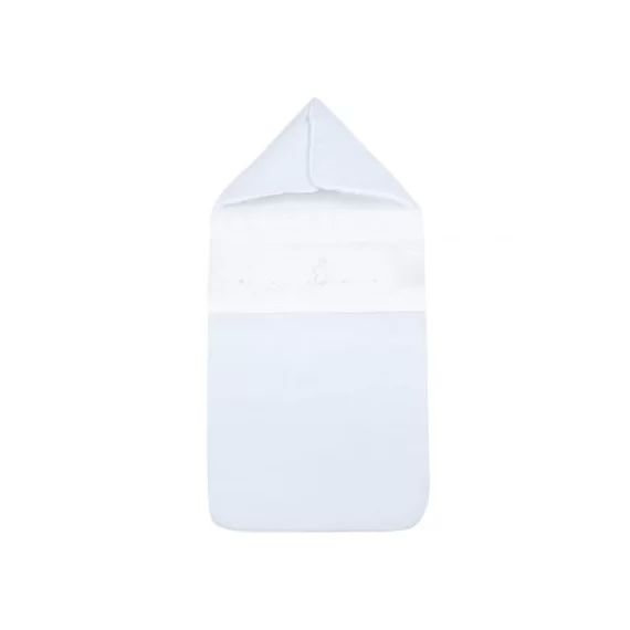 Nid d&rsquo;ange passe sangle Tendresse bleu (85 cm)