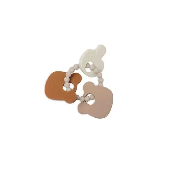 Anneau de dentition Silicone 15x11x1cm Teddy Bear –