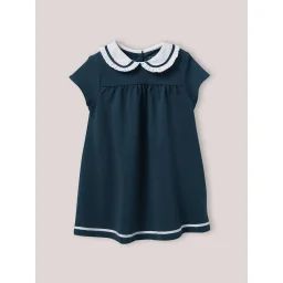 Robe Maille Piquée En Coton Biologique Ardoise