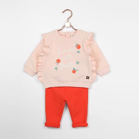 Sweat Fille Rose