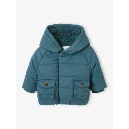 Doudoune bébé garçon bleu ardoise foncé