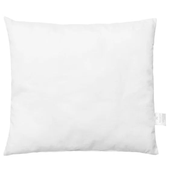 Oreiller En Satin De Coton Moelleux Blanc