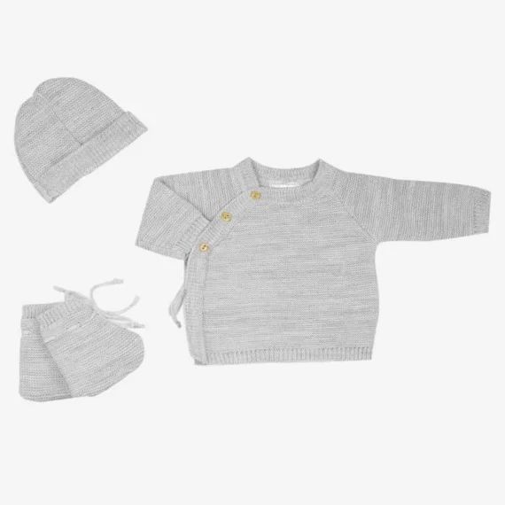 Trousseau de naissance blanc