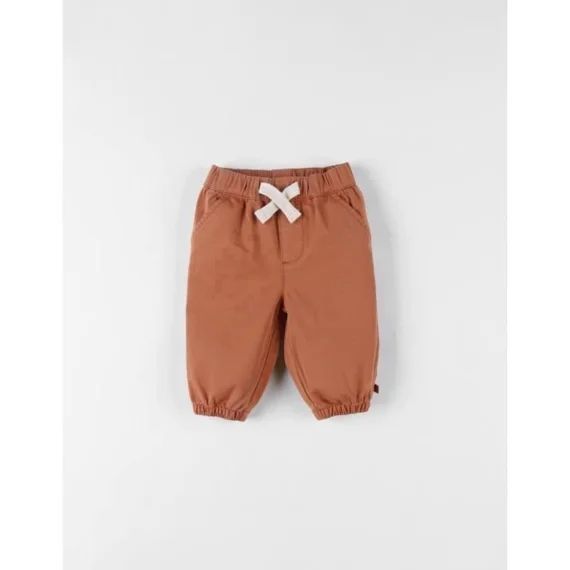 Pantalon En Twill, Caramel Marron
