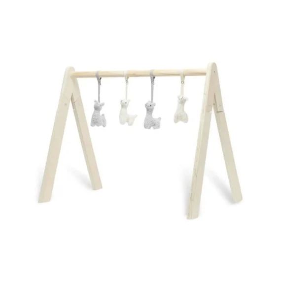 Jouets pour Arche d&rsquo;éveil Lama (4 pièces) gris
