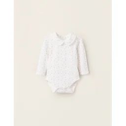 Body Avec Motif Floral Blanc