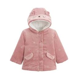 Manteau Bébé – Bloom – Velours Côtelé – Marron – Fille Marron