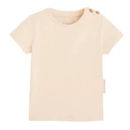 T-shirt manches courtes mixte beige