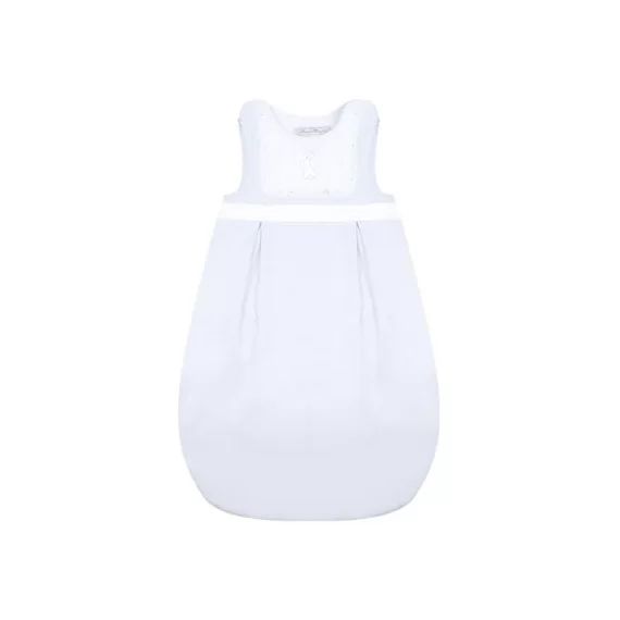 Gigoteuse légère Tendresse ciel et blanche (70 cm)