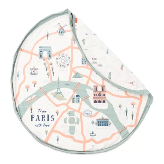 Sac tapis de jeu convertible Paris Map