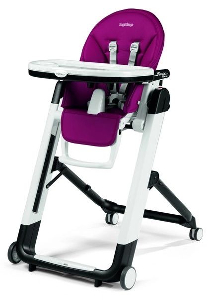 Chaise-Haute 2-en-1 Peg Perego Siesta Follow Me – Berry