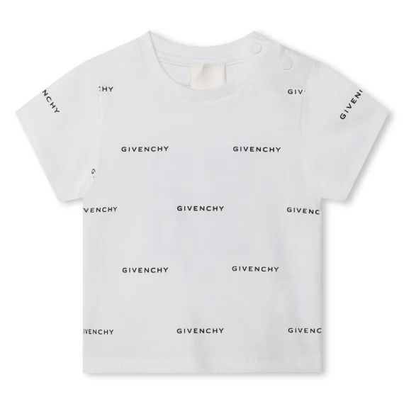 T-shirt imprimé intégral Garçon Noir