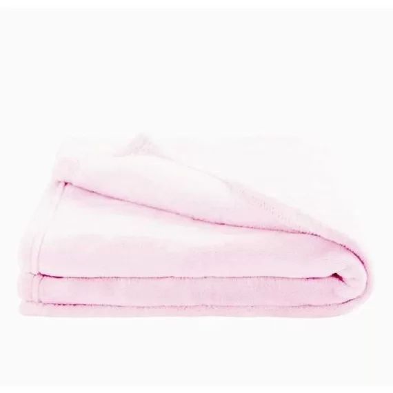 Couverture enfant en microfibre – Rose – 100 x 150 cm rose