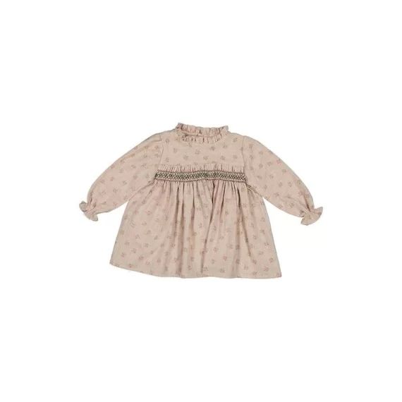 Robe bébé Flora rose