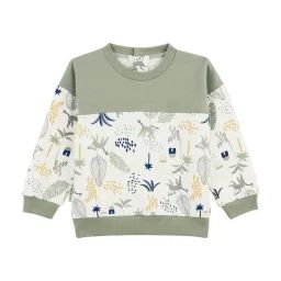 Sweat-shirt Bébé Garçon Gao Vert