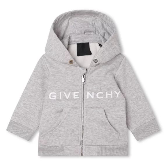 Cardigan à capuche Garçon Gris