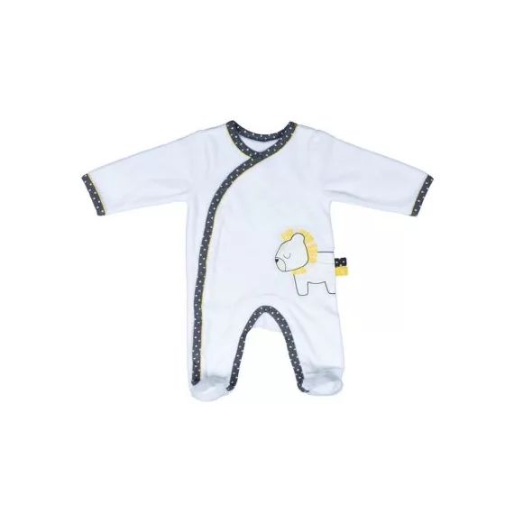 Pyjama chaud Pluche et Pompon lion (1 mois)
