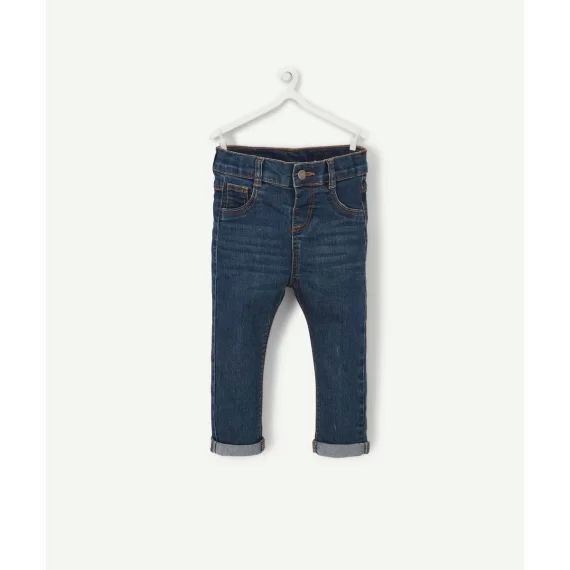 Pantalon droit bébé garçon en jean brut low impact –  – Soldes