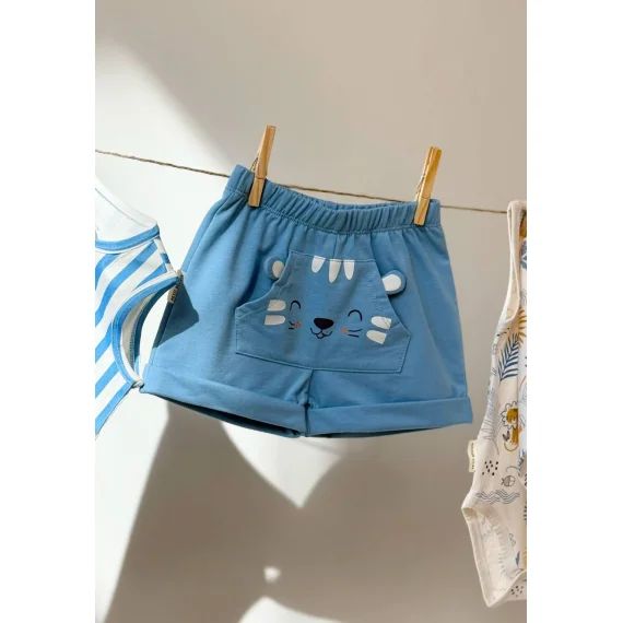 Short Bébé Biscarosse Bleu