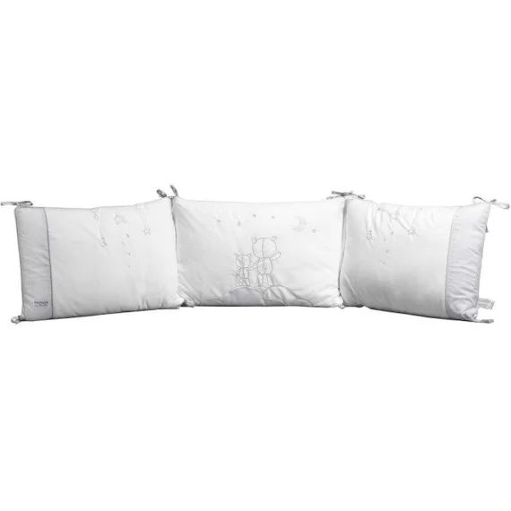 SAUTHON BABY DECO -Tour de lit céleste blanc