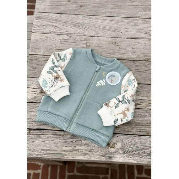Veste Teddy Bébé En Molleton Alma Bleu