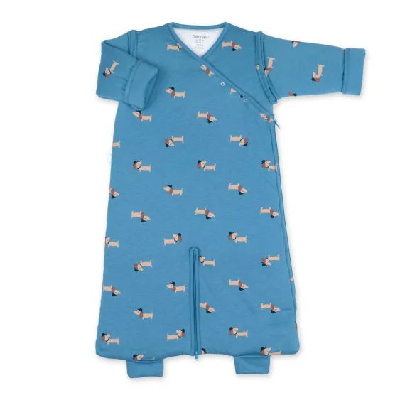 Gigoteuse Jambes Séparables Hiver – Tog 3 Pady Jersey – Jersey Print Wouff Turquoise