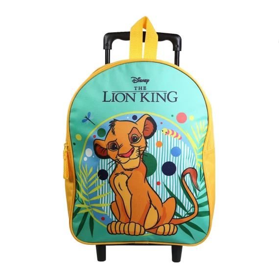 Sac À Dos À Roulettes Maternelle Le Roi Lion Vert
