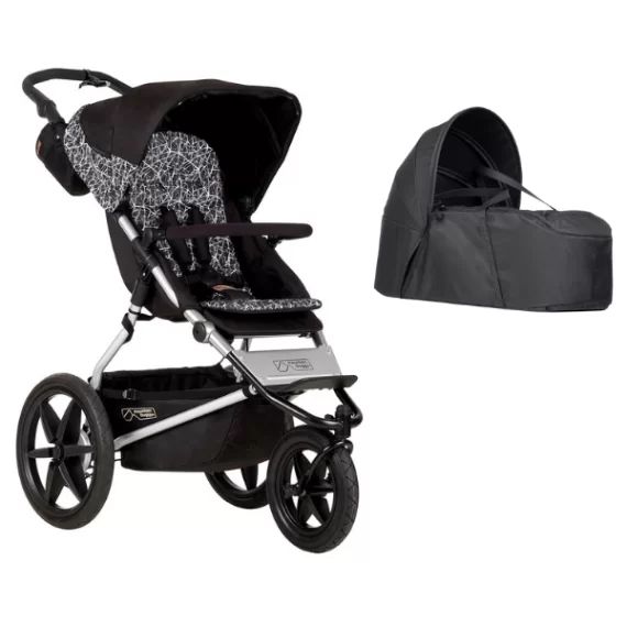 Poussette Mountain Buggy Terrain – Graphite + Cocoon V2