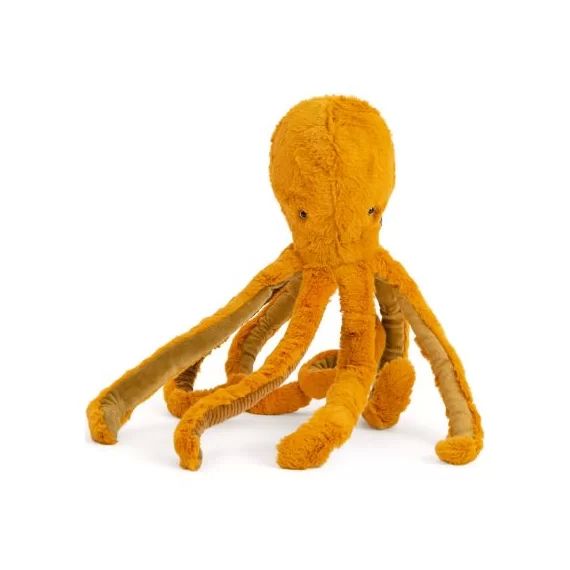 Peluche Grand poulpe Tout autour du monde (45 cm)
