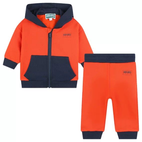 Ensemble de jogging molleton Garçon Rouge