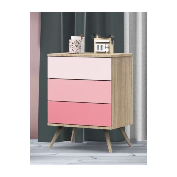 Petite Commode 3 tiroirs Seventies