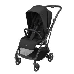 Poussette Citadine Ultra Compacte Leona Noir Essentiel
