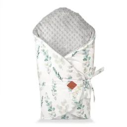 Couverture D’emmaillotage Évolutive Eucalyptus Blanc